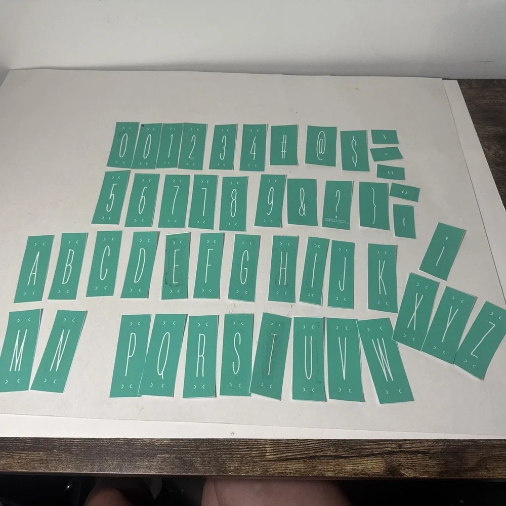 A Huge‎ Lot of Over 150 Chalk Couture Reusable Transfers / Stencils + Surfaces